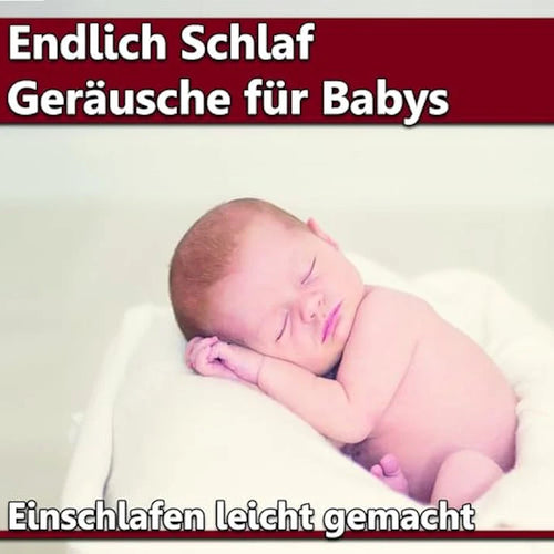 Filder Traumfabrik Endlich Schlaf Babys Geräusche zum Einschlafen, weiches Baby-Schlafhilfe mit beruhigenden Klängen