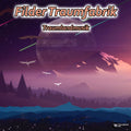 Traumlandmusik von Filder Traumfabrik mit bunten Noten und Musiksymbolen auf hellblauem Hintergrund