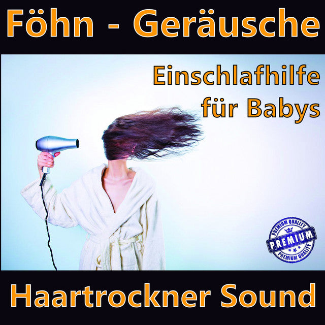 Filder Traumfabrik Babysound-Föhn, Haartrockner mit beruhigendem Geräusch zum Einschlafen für Babys, auf dem Bild sichtbar